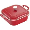 Flash Sale STAUB SQUARE COVERED BAKER 9" CHERRY - cozylivehome.com | we sell a wide range of comfortable household items Shop All