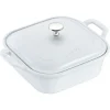 Hot STAUB SQUARE COVERED BAKER 9" WHITE - cozylivehome.com | we sell a wide range of comfortable household items Shop All