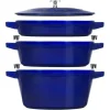 Clearance STAUB STACKABLE 4PC SET DARK BLUE - cozylivehome.com | we sell a wide range of comfortable household items Shop All