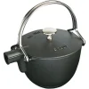 Best STAUB TEA POT 1 QT BLK - cozylivehome.com | we sell a wide range of comfortable household items Shop All