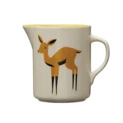 Flash Sale STONEWARE CREAMER W/ DEER - cozylivehome.com | we sell a wide range of comfortable household items Shop All