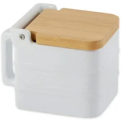 Online STONEWARE SALT BOX - cozylivehome.com | we sell a wide range of comfortable household items Shop All