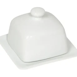 Best Stoneware Square Butter Dish w/ Lid - cozylivehome.com | we sell a wide range of comfortable household items Shop All