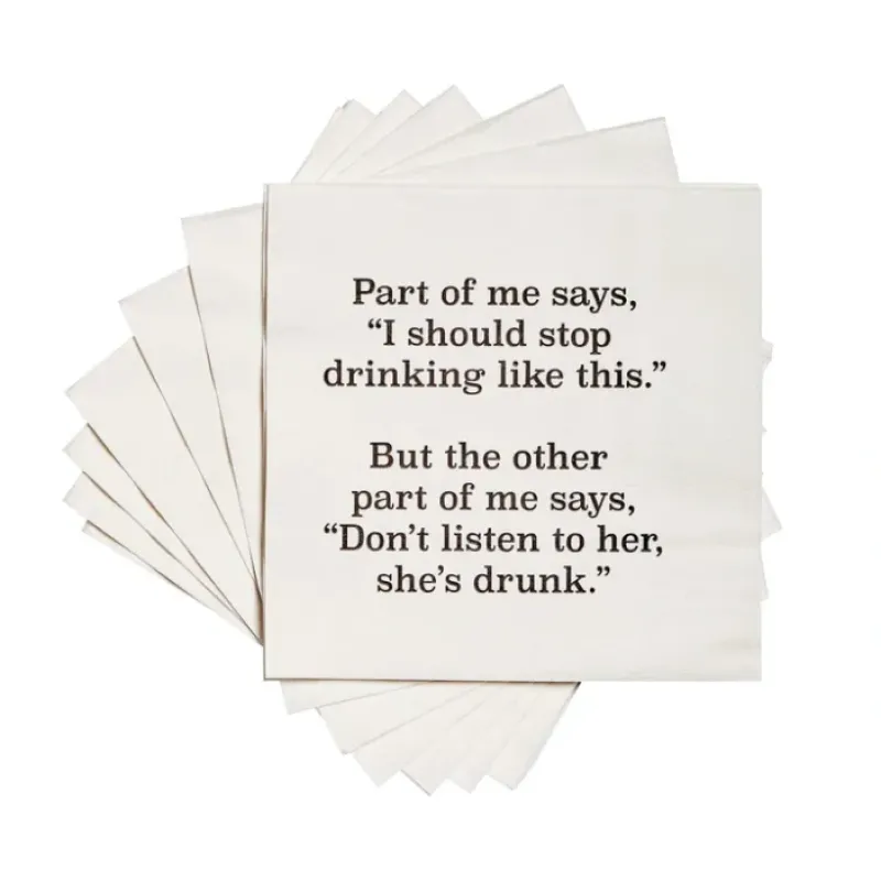 Store STOP DRINKING FUNNY COCKTAIL NAPKIN - cozylivehome.com | we sell a wide range of comfortable household items Shop All