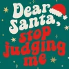 Cheap STOP JUDGING ME FUNNY CHRISTMAS COCKTAIL NAPKIN - cozylivehome.com | we sell a wide range of comfortable household items Shop All
