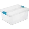 Outlet STORAGE CLIP BOX-14x11 x6.25 CLEAR - cozylivehome.com | we sell a wide range of comfortable household items Shop All