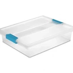 Fashion STORAGE CLIP BOX-14x11 x3.25 CLEAR - cozylivehome.com | we sell a wide range of comfortable household items Shop All