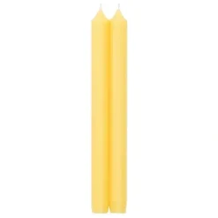 Cheap STRAIGHT TAPERS 10" YELLOW - PK 2 - cozylivehome.com | we sell a wide range of comfortable household items Shop All