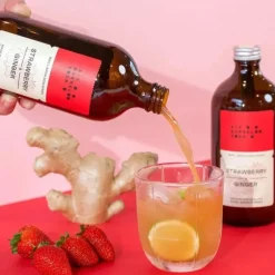 Flash Sale Strawberry Ginder Soda Syrup - cozylivehome.com | we sell a wide range of comfortable household items Shop All