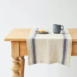 Cheap Stripe Vintage Linen Table Runner - cozylivehome.com | we sell a wide range of comfortable household items Shop All