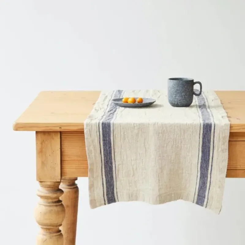 Cheap Stripe Vintage Linen Table Runner - cozylivehome.com | we sell a wide range of comfortable household items Shop All