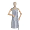 Store Striped Pantry Unisex Apron Stone Blue - cozylivehome.com | we sell a wide range of comfortable household items Housewares