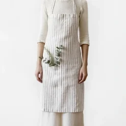 Clearance Stripes Linen Daily Apron - cozylivehome.com | we sell a wide range of comfortable household items Shop All