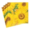 Fashion SUNFLOWERS COCKTAIL NAPKINS - cozylivehome.com | we sell a wide range of comfortable household items Shop All