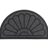 Flash Sale Superio- Grey Sunburst Half Round Coir Doormat 18" x 30" - cozylivehome.com | we sell a wide range of comfortable household items Shop All