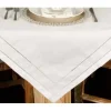 Sale SWS-72x108 WHITE HEM DOT TABLECLOTH - cozylivehome.com | we sell a wide range of comfortable household items Shop All