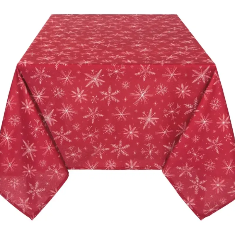 Store TABLECLOTH SNOWFLAKES 60X120" - cozylivehome.com | we sell a wide range of comfortable household items Shop All