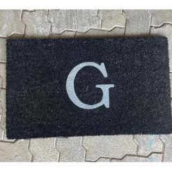 New TAJ Design Monogrammed Doormat G - cozylivehome.com | we sell a wide range of comfortable household items Shop All