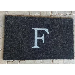 Fashion TAJ Design Monogrammed Doormat F - cozylivehome.com | we sell a wide range of comfortable household items Shop All