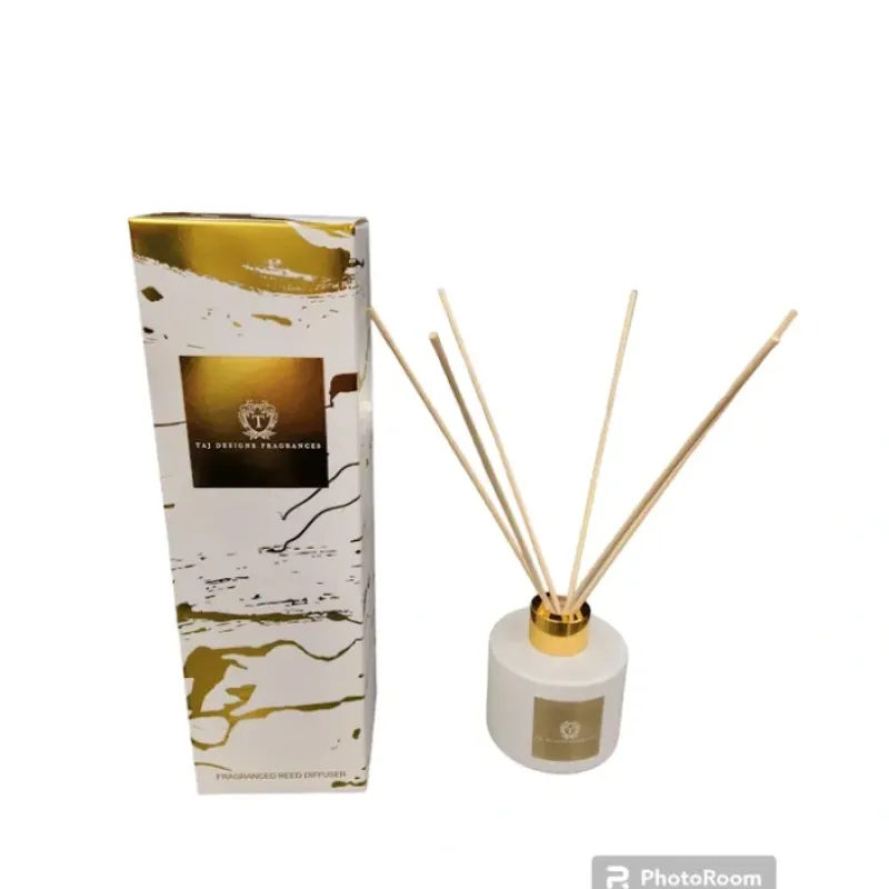 Store TAJ Designs White Marble Diffuser White Tea Bliss - cozylivehome.com | we sell a wide range of comfortable household items Shop All