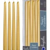 Clearance Taper Candles Gold - cozylivehome.com | we sell a wide range of comfortable household items Shop All