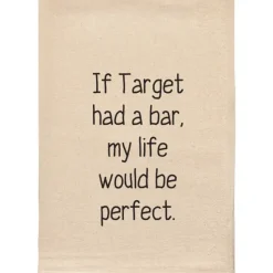 Clearance TARGET BAR FUNNY NATURAL TOWEL - cozylivehome.com | we sell a wide range of comfortable household items Shop All