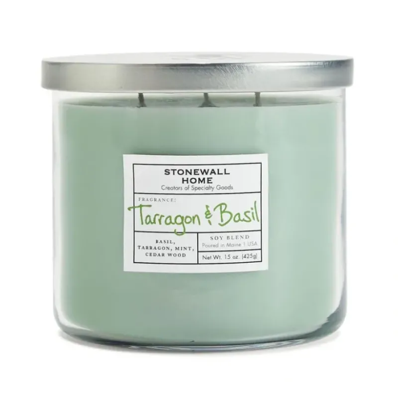 Shop TARRAGON & BASIL MEDIUM APOTHECARY JAR CANDLE - cozylivehome.com | we sell a wide range of comfortable household items Shop All