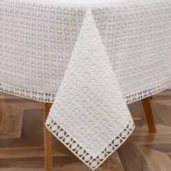 Clearance TC1727L-70x200 Tablecloth Lace Diamond Filagree 70x200 - cozylivehome.com | we sell a wide range of comfortable household items Shop All