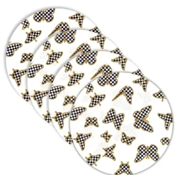 Sale TC-R-OC-BU Chargers - Round - Onyx Butterfly Set Of 4 - cozylivehome.com | we sell a wide range of comfortable household items Shop All