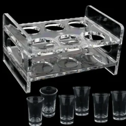 Discount TD-SGSWAH-001Shot Glass Set With Acrylic Holder Set Of 6 - cozylivehome.com | we sell a wide range of comfortable household items Giftware