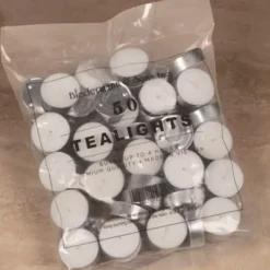 Sale TEALIGHTS METAL CUP 50 CT 4-5 HR - cozylivehome.com | we sell a wide range of comfortable household items Shop All