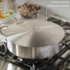 Cheap Thomas Keller Commercial Clad Stainless Steel Universal Lids 12.5" - cozylivehome.com | we sell a wide range of comfortable household items Shop All