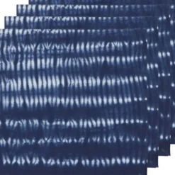 Best Tidal Block Print Napkins Set/4 - cozylivehome.com | we sell a wide range of comfortable household items Shop All