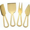 Flash Sale Titanium Plated Stainless Steel Cheese Knifes set/ 4 - cozylivehome.com | we sell a wide range of comfortable household items Shop All