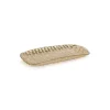 Hot TK-220 Braided Rectangular Glass Tray - Gold - 12.75 in - cozylivehome.com | we sell a wide range of comfortable household items Giftware
