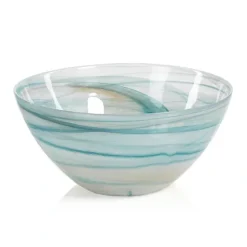 Discount TK-123 Lagoon Alabaster Glass Bowl-Large, - cozylivehome.com | we sell a wide range of comfortable household items Giftware