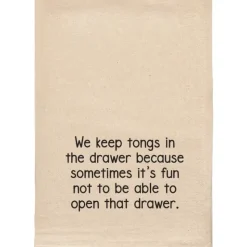 Clearance TONGS FUNNY NATURAL TOWEL - cozylivehome.com | we sell a wide range of comfortable household items Shop All