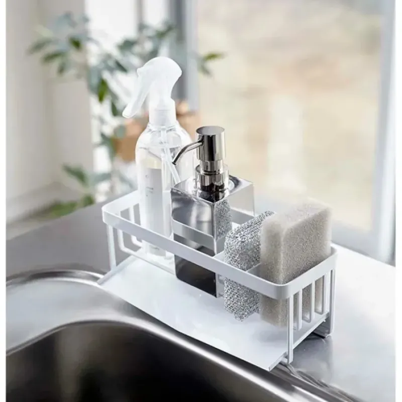Shop TOWER Sponge & Bottle Holder - Steel - cozylivehome.com | we sell a wide range of comfortable household items Shop All