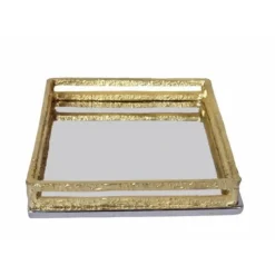 Clearance TPNH2028 Square Napkin Holder with Gold Loop Design - cozylivehome.com | we sell a wide range of comfortable household items Shop All