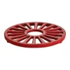 Sale TRIVET ENAMELED CAST IRON 7" ROUND RED - cozylivehome.com | we sell a wide range of comfortable household items Shop All