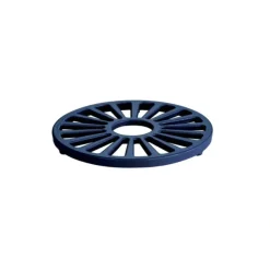 Clearance TRIVET ENAMELED CAST IRON 7" ROUND BLUE - cozylivehome.com | we sell a wide range of comfortable household items Shop All