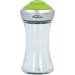 Store Trudeau - Glass, Pop Salt & Pepper Shaker, Green Top - cozylivehome.com | we sell a wide range of comfortable household items Housewares