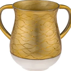 Outlet UK49333 Aluminium Washing Cup 13 cm - Gold - cozylivehome.com | we sell a wide range of comfortable household items Shop All