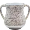 Best UK44039 An Elegant Aluminum Washing Cup 13 Cm -gray & White Marble - cozylivehome.com | we sell a wide range of comfortable household items Shop All