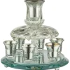 New UK49493 Crystal Wine Divider 33*25 cm with 6 Small Cups - cozylivehome.com | we sell a wide range of comfortable household items Giftware