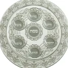 Shop UK48781 GLASS PASSOVER PLATE 35 CM - cozylivehome.com | we sell a wide range of comfortable household items Shop All