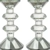 Flash Sale UK40723 Pair of Crystal Elegant Candlesticks 15.5 cm - cozylivehome.com | we sell a wide range of comfortable household items Shop All