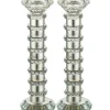 Outlet UK40664 Pair of Crystal Elegant Candlesticks 22.5 cm - cozylivehome.com | we sell a wide range of comfortable household items Shop All