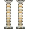 Flash Sale UK49650 Pair of Crystal Elegant Candlesticks 22.5 cm - cozylivehome.com | we sell a wide range of comfortable household items Shop All