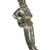Best UK45584 Polyresin Sitting Hassidic Figurine With Black Cloth Legs 26 Cm - Drum Player - cozylivehome.com | we sell a wide range of comfortable household items Giftware